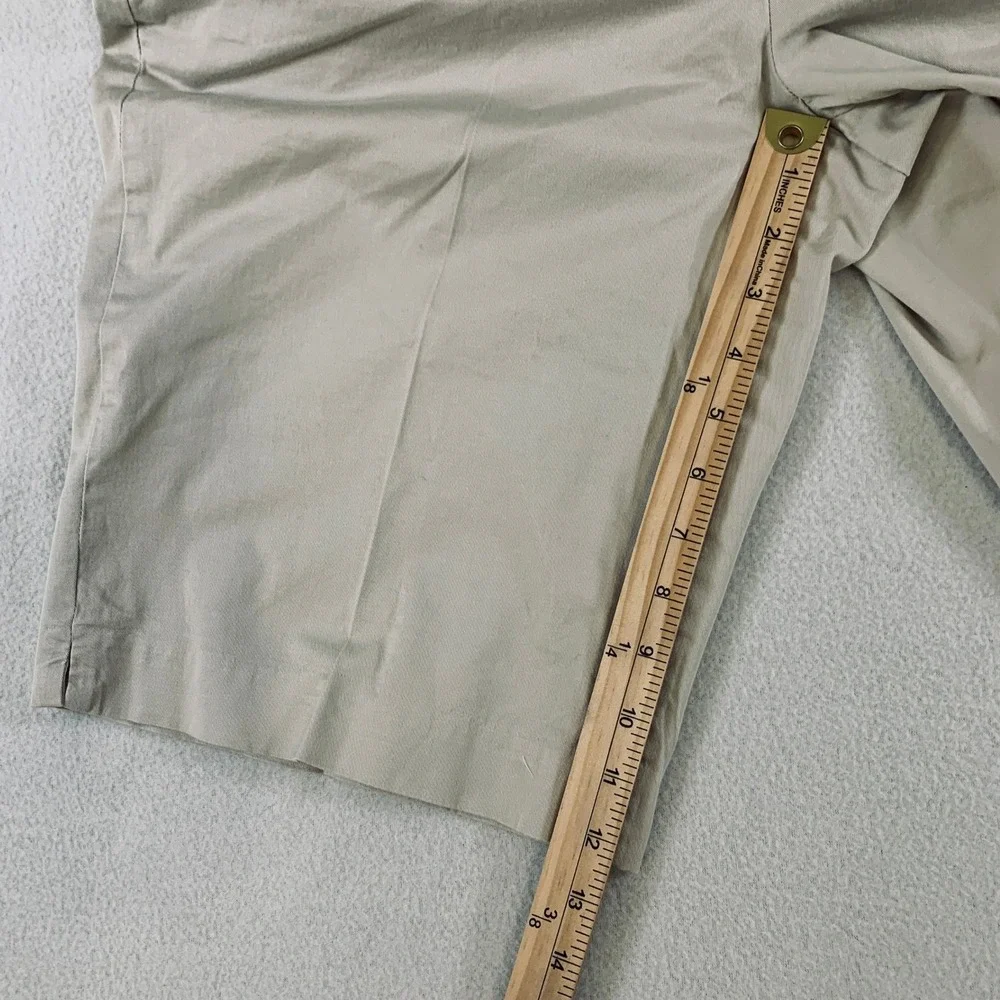 Coldwater Creek Women's 14 Khaki Stretch Bermuda Shorts‎ 12